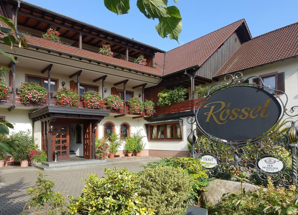 盖斯特豪斯兹姆罗斯尔里斯特纳酒店 Scherzheim 外观 照片